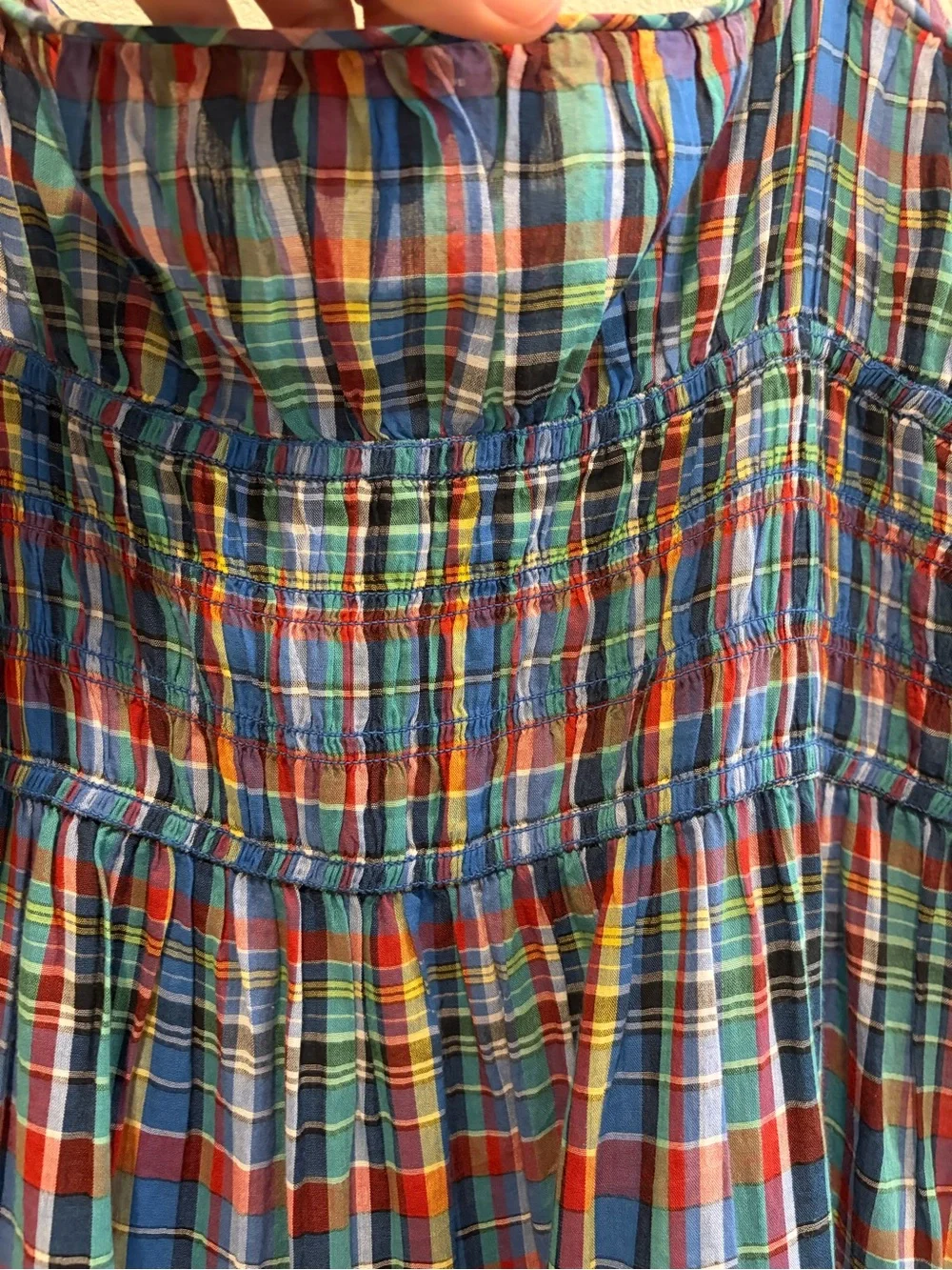Doen Brielle Dress in Alderbrook Plaid
